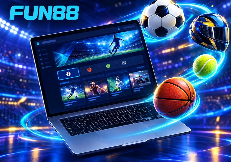 FUN88 ให้ผู้เล่นเลือกเดิมพันกีฬาหลายประเภททั้งในและต่างประเทศ